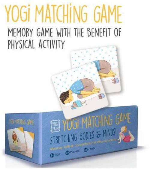 Yogi FUN Yoga Yogi Matching Game