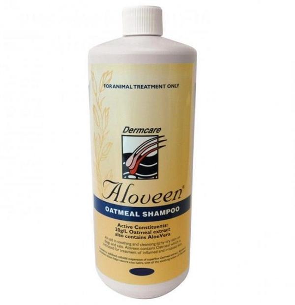 Aloveen Oatmeal Shampoo for Dogs with Sensitive Skin - 1 litre