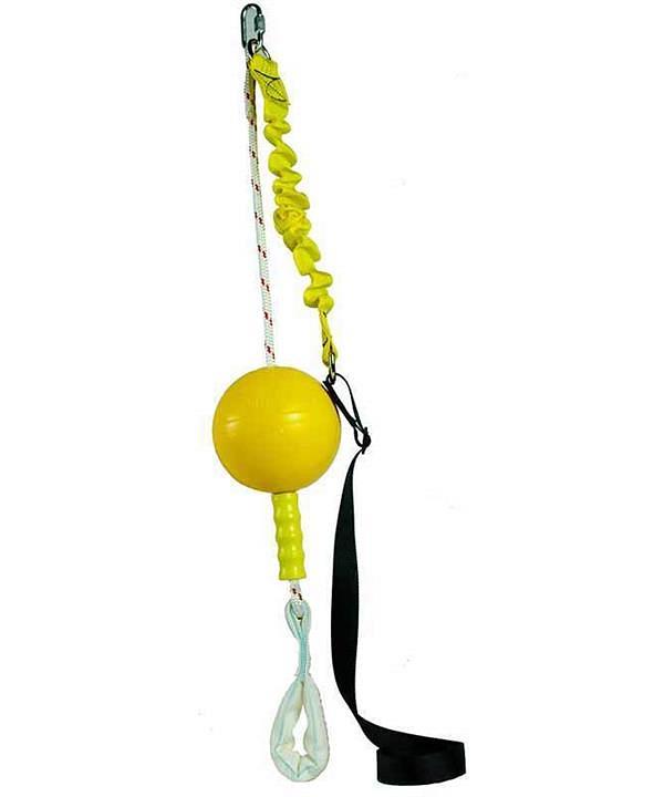 Aussie Dog Home Alone Hanging Treat Dispensing Dog Toy -