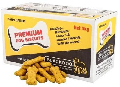 Black Dog Naturally Baked Cheese Australian Biscuit Treats for Dogs - 5kg