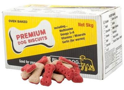 Black Dog Naturally Baked Liver & Kidney Australian Biscuit Treats for Dogs - 5kg