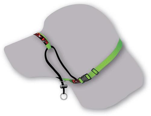 Black Dog Training Head Halter with Chin Clip - Medium - Green