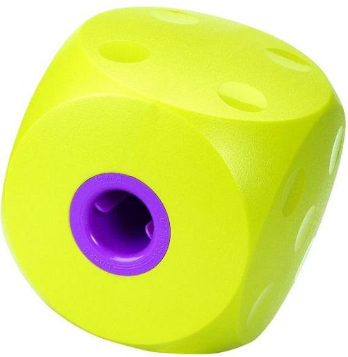 Buster Food Cube Interactive Treat Dispensing Dog Toy - Mini - Lime