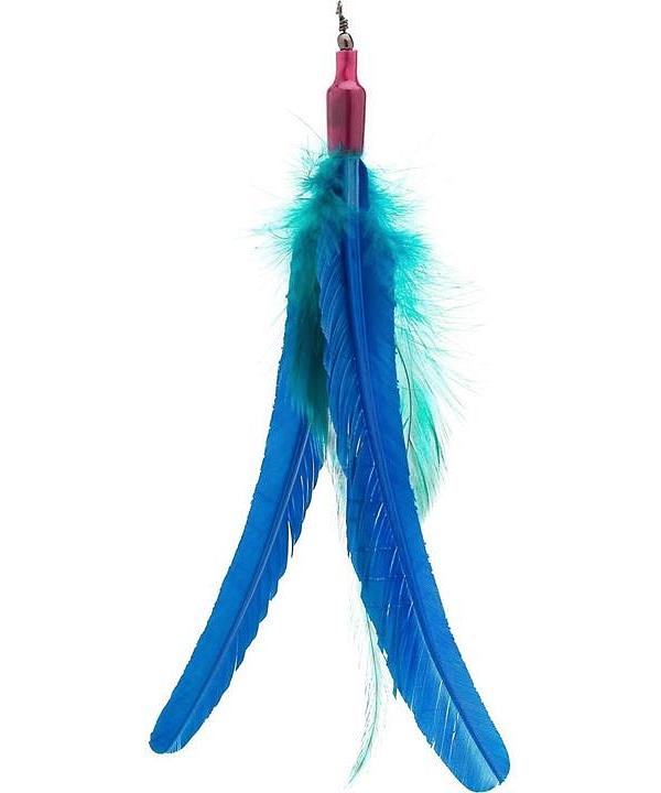 Da Bird Replacement Turkey Feather for the Original Cat Teaser Wand Toy