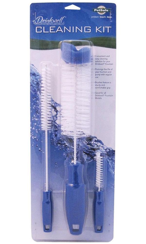 Drinkwell Fountain Cleaning Kit with 2 Brush Sizes
