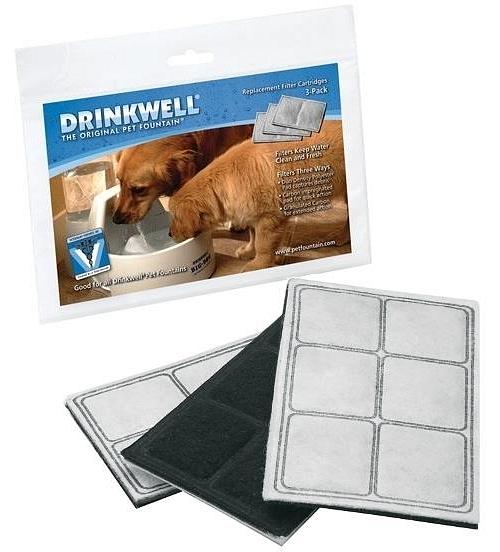 Drinkwell Replacement Filters 3 pack for Drinkwell Fountains SKU# PAC00-1307