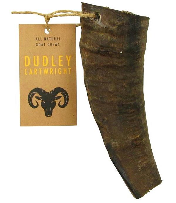 Dudley Cartwright Natural Goat Horns Dog Chews - Cropped
