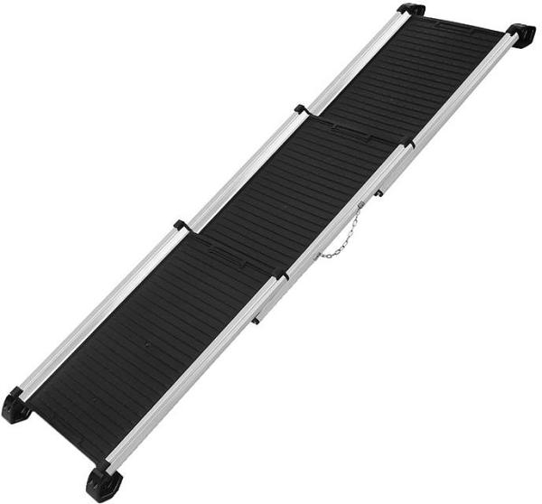 Deluxe Aluminium Retractable Lightweight Pet Ramp for pets up to 120kg - Extends to 160cm