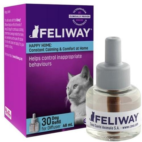 Feliway Calming Pheromone for Cats - 48ml Refill Bottle for Plug in Diffuser