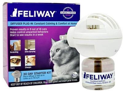 Feliway Calming Pheromone for Cats - Diffuser Kit with 48ml Bottle