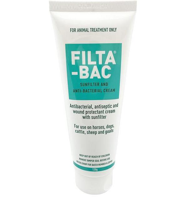 Filta-Bac Sunscreen and Anti-Bacterial Pet Cream 120g