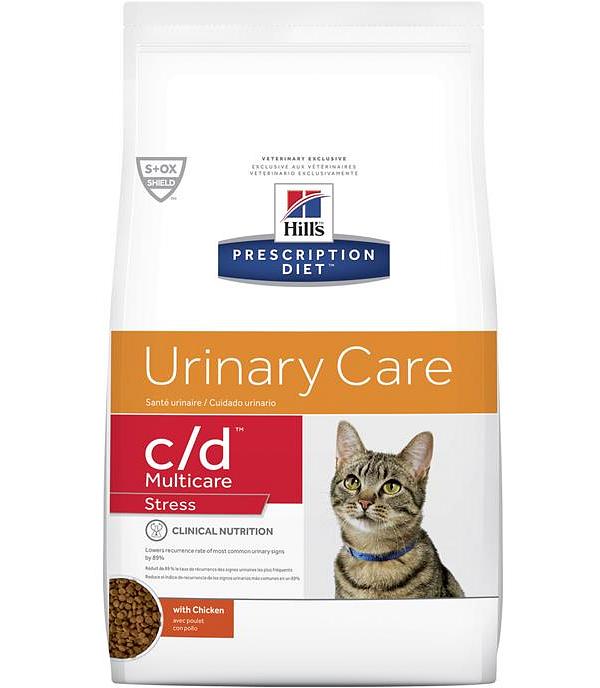 Hills Prescription Diet c/d Multicare Stress Urinary Care Dry Cat Food 3.86kg