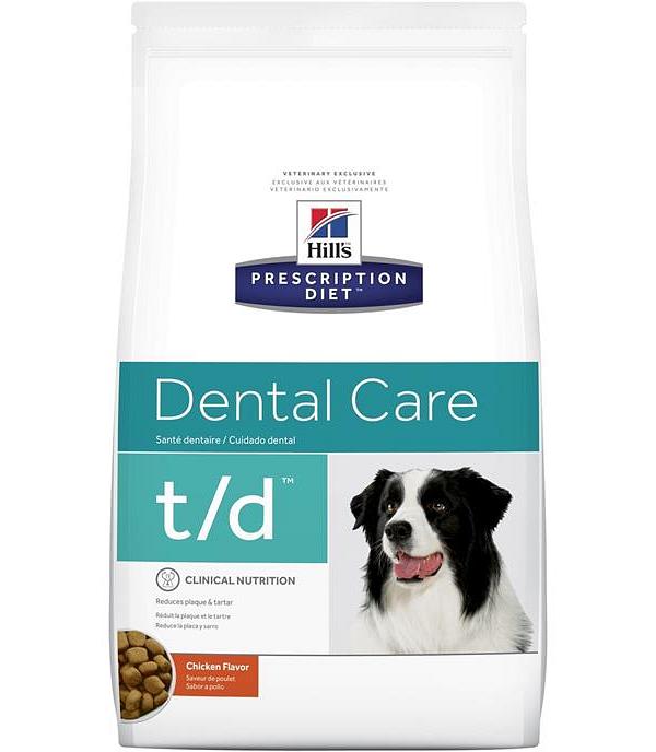 Hills Prescription Diet t/d Dental Care Dry Dog Food 11.3kg