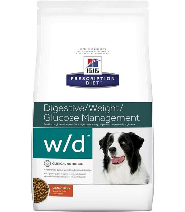 Hills Prescription Diet w/d Digestive/Weight/Glucose Management Dry Dog Food 12.5kg