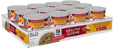 Hills Science Diet Adult Healthy Cuisine Chicken & Rice Medley Cat Food 79g x 24 Cans