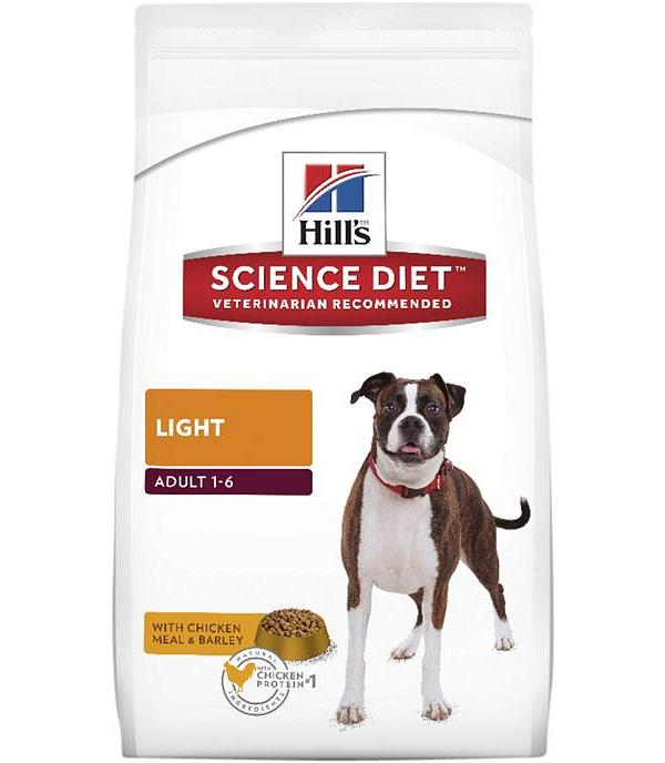 Hills Science Diet Adult Light Dry Dog Food 3kg