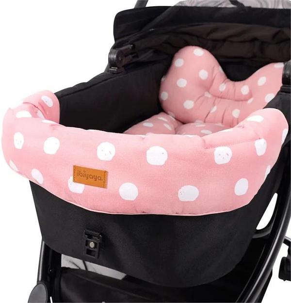 Ibiyaya Comfort+ Pet Stroller Add-on Kit (Small) - Blush