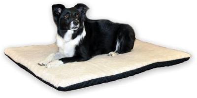 K&H Orthopedic Dual-Thermostat Low-Voltage Heated Pet Bed - Cream-