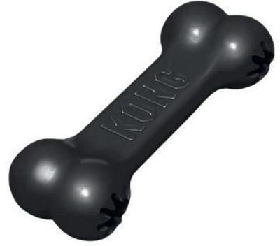 KONG Extreme Rubber Goodie Interactive Treat Holder Bone Dog Toy -