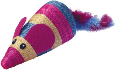 KONG Wrangler Giant Scratchable Mouse Catnip Cat Toy - Pack of 2