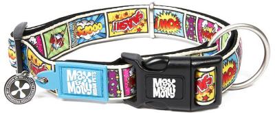 Max & Molly Smart ID Dog Collar - Comic -