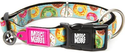 Max & Molly Smart ID Dog Collar - Donuts -
