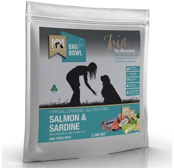 Meals for Mutts Gluten Free Salmon & Sardine Dry Dog Food - 2.5kg