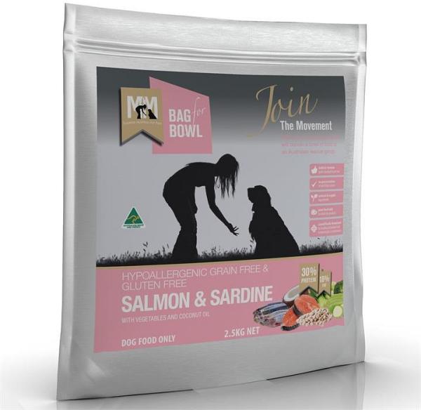 Meals for Mutts Grain Free Salmon & Sardine Dry Dog Food - 2.5kg