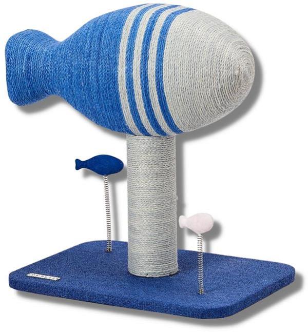 Petkit Sisal & Carpet Cat Scratch Post with Toys - Flying Fish