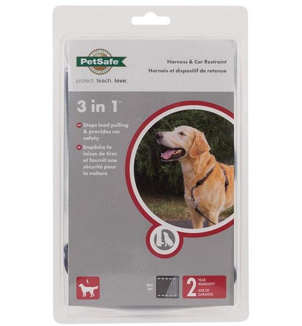 Petsafe 3-in-1 Anti-Pulling Dog Harness and Car Safety Restraint -