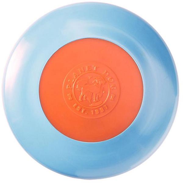 Planet Dog Zoom Flyer Frisbee Dog Toy in Glow in the Dark & Orange -