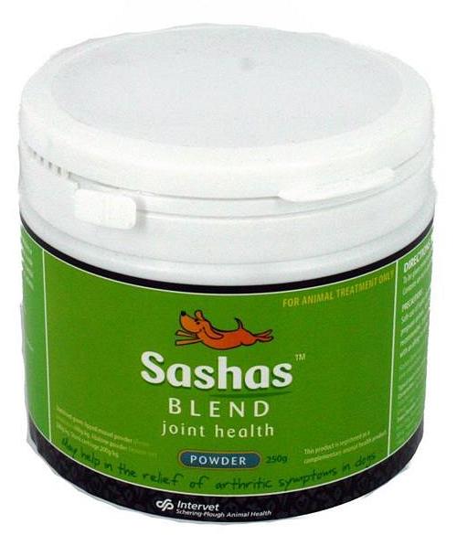Sasha's Blend Joint Health Powder for Relief of Arthritis in Dogs - 250g