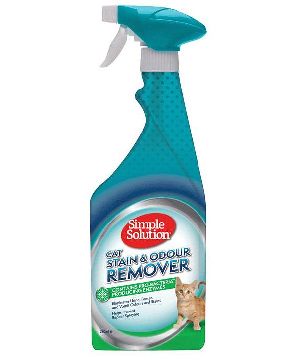 Simple Solution Cat Stain & Odour Remover Enzyme Spray - 750ml