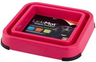 The Outdoor Keeper Ant-Proof Lickimat Pad Holder - Pink