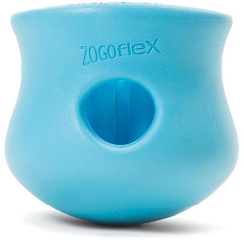 West Paw Toppl Treat Dispensing Dog Toy & Bowl - Large - Blue