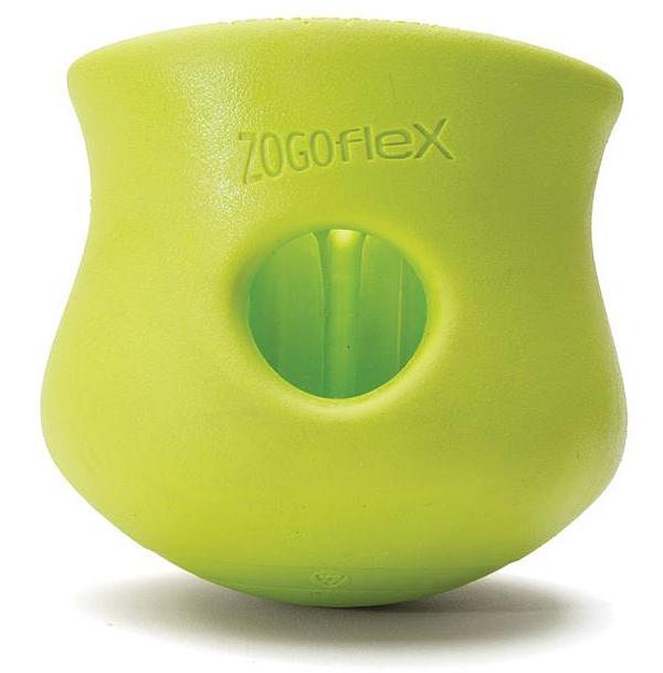 West Paw Toppl Treat Dispensing Dog Toy & Bowl - Large - Green