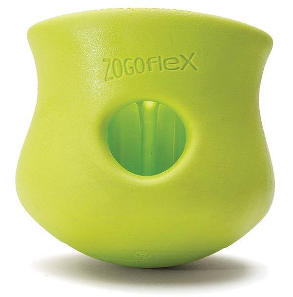 West Paw Toppl Treat Dispensing Dog Toy & Bowl - X-Large - Green