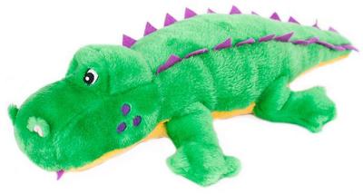 Zippy Paws Grunterz Plush Dog Toys - Alvin the Alligator