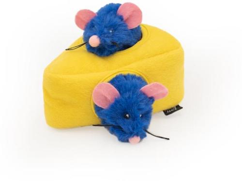 Zippy Paws ZippyClaws Burrow Cat Toy - Mice 'n Cheese