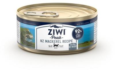 Ziwi Peak Moist Grain Free Cat Food - Wild Caught Mackerel - 85g x 24 Cans