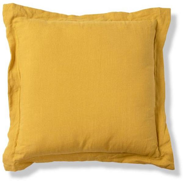 Mocka Linen Cushion - Marigold