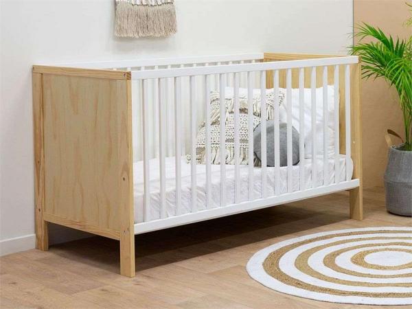 Baby Cot + Mattress Combo