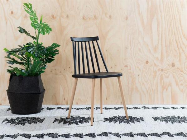 Flynn Dining Chair - Black