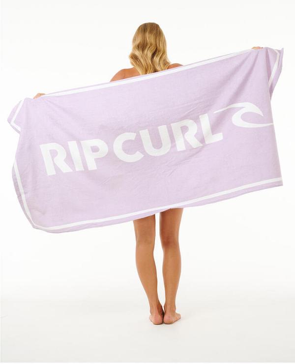 Brand Logo Towel. Lilac