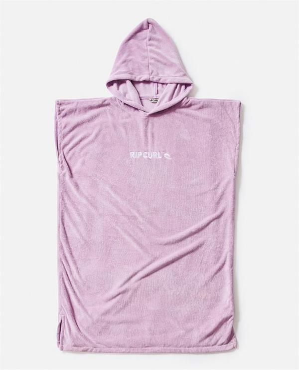 Classic Surf Hooded Towel. Lilac