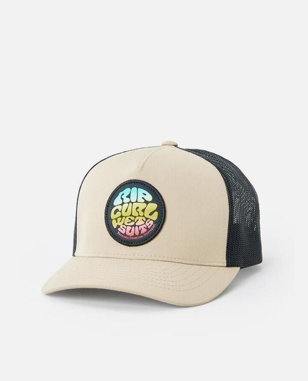 Wetsuit Icon Trucker Hat. Khaki