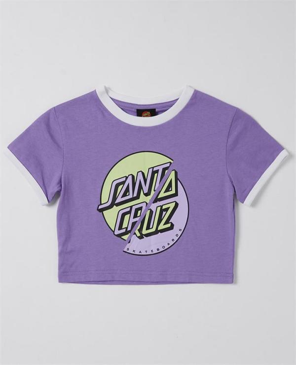 Double Dot Front Baby Tee. Size