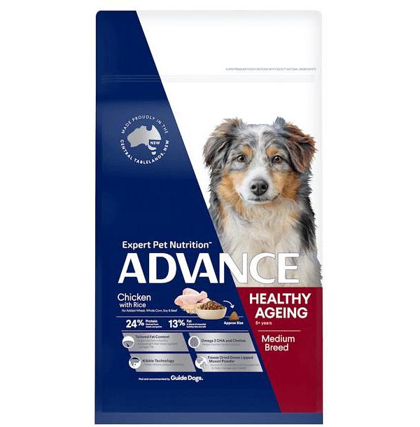 Advance Mature All Breed Dry Dog Food Chicken 20kg