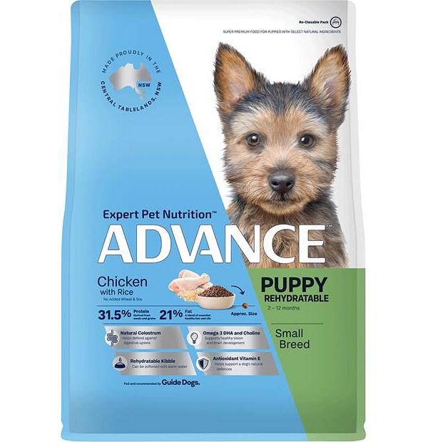 Advance Puppy Growth Toy Small Breed Dry Dog Food Chicken 16kg