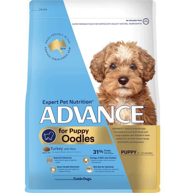 Advance Puppy Oodles Turkey With Rice Dry Dog Food 26kg